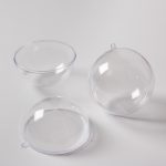 Esferas  transparentes  6cm