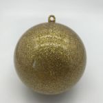 Esfera acrílica dorado glitter