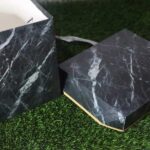 Caja 22 x 22 mármol